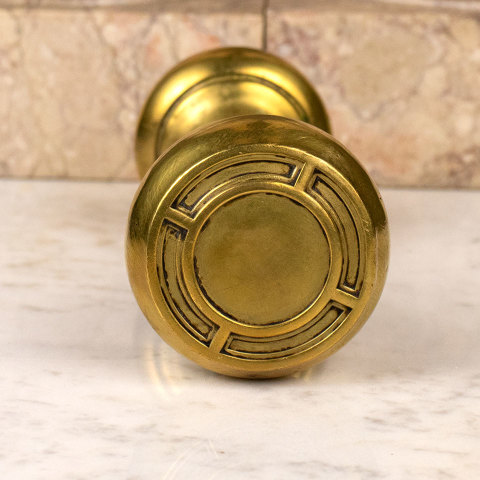 #27332 Salvaged Antique Doorknob Set image 2